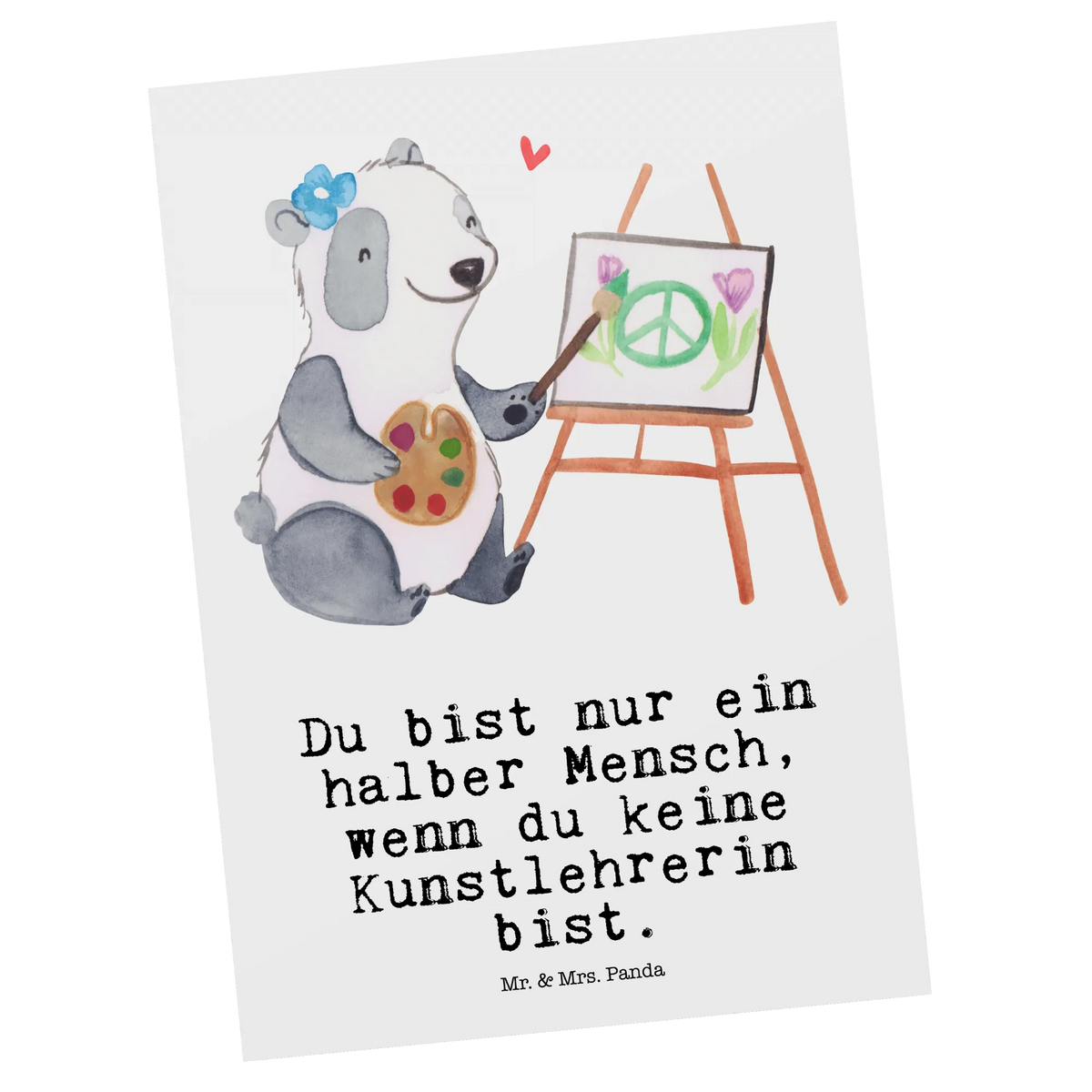 Postkarte Kunstlehrerin Herz einzelkarte, Kunstkarten, spruchkarte, bildkarte, Fotokarte, Ansichtskarte, Motivkarte, Ansichtskarten, Designkarte, Postkarten, Grußkarte, Postkarte, kunstkarte, Schenken, Geschenk, Danke, Dankeschön, Jubiläum, Beruf, Ausbildung, Abschied, Rente, Kollege, Kollegin, Arbeitskollege, Mitarbeiter, Firma, Kunstunterricht, Kunstlehrerin, Kunstschule