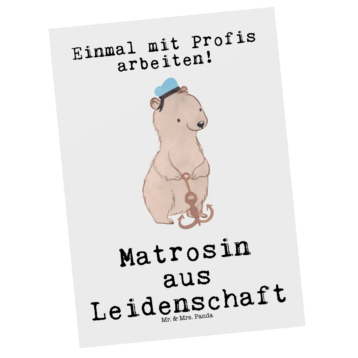 Postkarte Matrosin Leidenschaft Designkarte, einzelkarte, Grußkarte, Postkarte, kunstkarte, Postkarten, spruchkarte, bildkarte, Ansichtskarten, Motivkarte, Ansichtskarte, Fotokarte, Kunstkarten, Geschenk, Schenken, Jubiläum, Danke, Dankeschön, Beruf, Ausbildung, Abschied, Rente, Kollege, Kollegin, Arbeitskollege, Mitarbeiter, Firma, Matrosin, Seeleute, Schiff, Schiffsmechanikerin