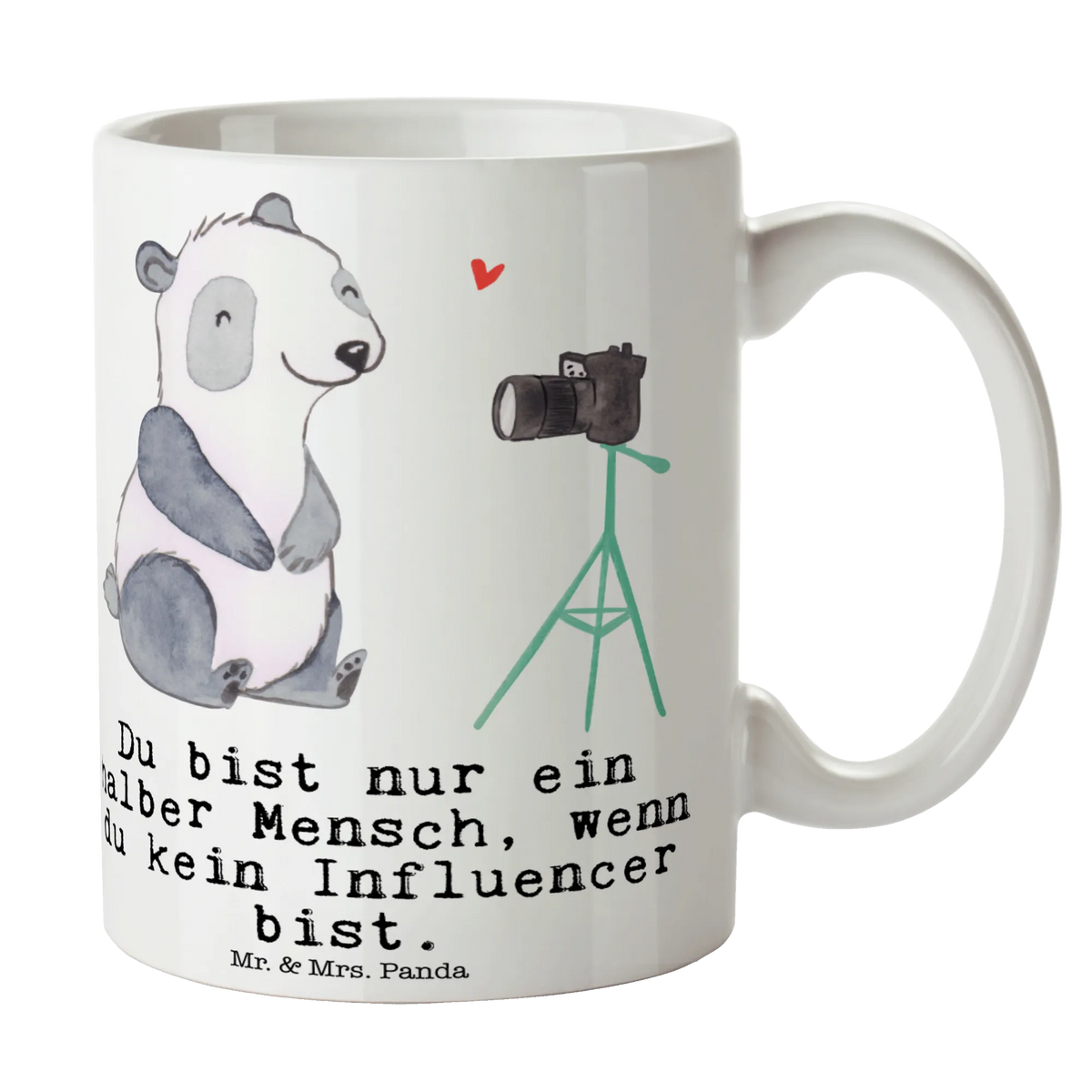 Mug Influencer Heart gift, sayings, gift idea, best, farewell gift, passing exam, anniversary, retirement, promotion, job start, profession
