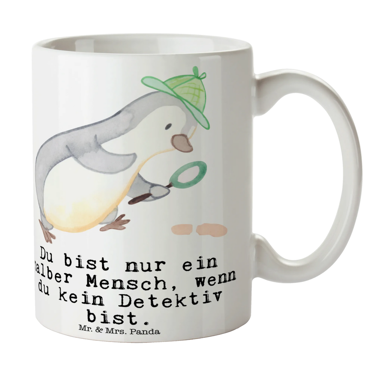 Mug Detective heart gift, sayings, gift idea, best, farewell gift, passing exam, anniversary, retirement, promotion, job start, profession