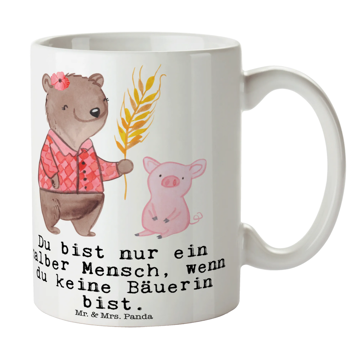 Mug female farmer Heart best, profession, job start, farewell gift, promotion, retirement, passing exam, anniversary, gift, gift idea, sayings