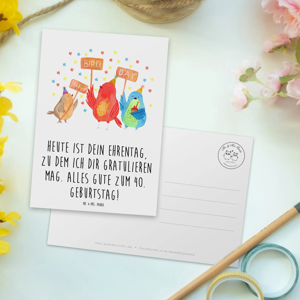 Postcard 40th birthday Happy Bird Day card, Postcard, invitation, letter, gift card, invitation card, paper, postcards, gift, Birthday, celebration, party, birthday party, friends, family, birthday wish, birthday present, birthday cards, 18th birthday, 30th birthday, 40th, 50th, 60th, 70th, 80th, 90th, 90th., gift ideas, gifts for girlfriend, boyfriend, mom, dad, brother, sister, congratulations, funny, sayings, 1 year, money gifts, guest gifts, gifts online, gift basket, special gifts, unusual gifts, extraordinary gifts, gift package, original gifts, gift items, special birthday gifts, for, present, birthday, souvenir