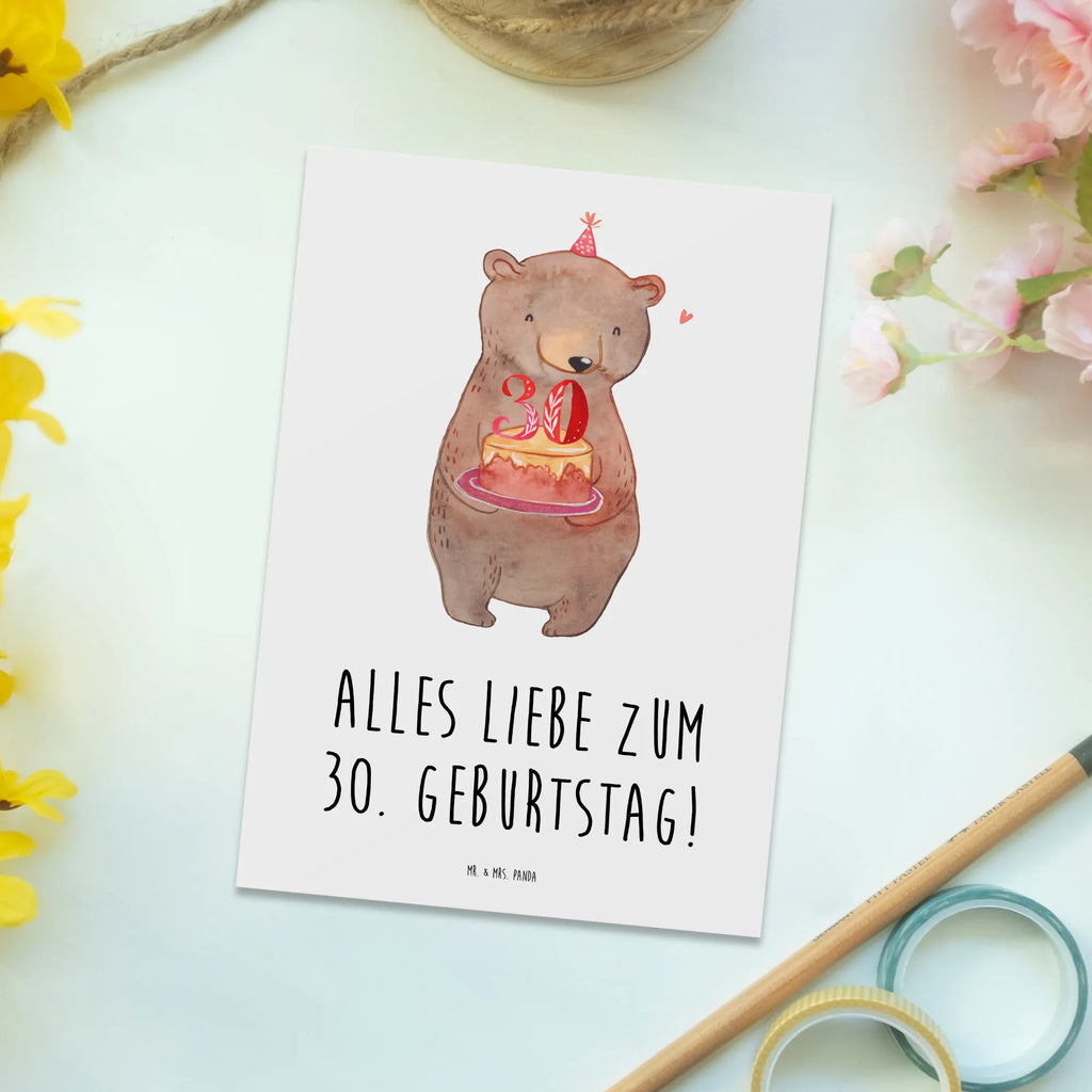 Postkarte Bär Torte 30. Geburtstag Einladungskarten Geburtstag, Ansichtskarten, Einladungskarte, Einladung, Einladung Geburtstag, Geschenkkarte, Ansichtskarte, Grußkarte, Karte, Dankeskarte, Postkarte, Geburtstagskarte, Geburtstag, Geburtstagsgeschenk, Geschenk, Party, Feiern, Kuchen, Torte