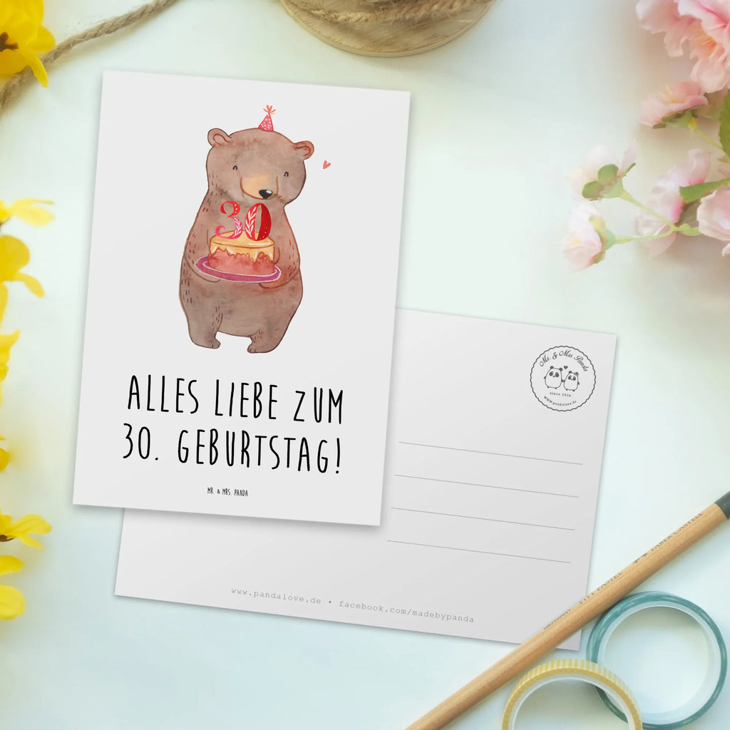 Postkarte Bär Torte 30. Geburtstag Einladungskarten Geburtstag, Ansichtskarten, Einladungskarte, Einladung, Einladung Geburtstag, Geschenkkarte, Ansichtskarte, Grußkarte, Karte, Dankeskarte, Postkarte, Geburtstagskarte, Geburtstag, Geburtstagsgeschenk, Geschenk, Party, Feiern, Kuchen, Torte