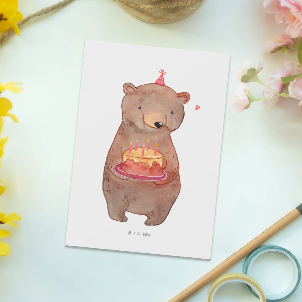 Postkarte Bär Torte 40. Geburtstag Geschenkkarte, Ansichtskarten, Einladungskarte, Geburtstagskarte, Postkarte, Einladungskarten Geburtstag, Grußkarte, Ansichtskarte, Einladung Geburtstag, Karte, Einladung, Dankeskarte, Geburtstag, Geburtstagsgeschenk, Geschenk, Feiern, Kuchen, Party, Torte