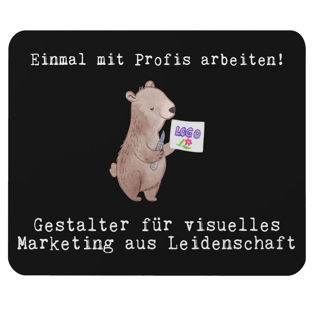 Podkładka pod mysz Projektant marketingu wizualnego pasja Zawód, Wykształcenie, Jubileusz, Pożegnanie, Emerytura, Kolega, Koleżanka, Prezent, Dawać, Pracownik, Współpracownik, Firma, Dziękuję, Dziękuję bardzo