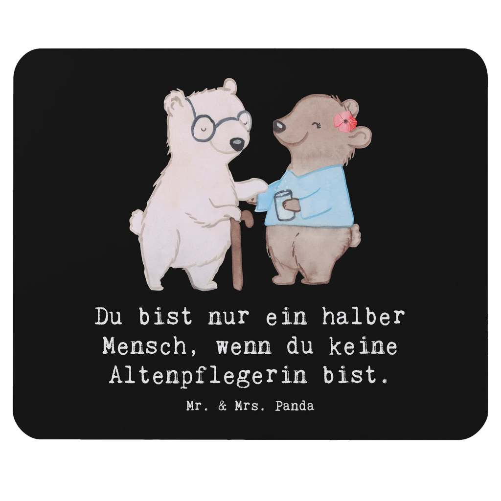 Podkładka pod mysz opiekunka osób starszych serce Zawód, Wykształcenie, Jubileusz, Pożegnanie, Emerytura, Kolega, Koleżanka, Prezent, Dawać, Pracownik, Współpracownik, Firma, Dziękuję, Dziękuję bardzo