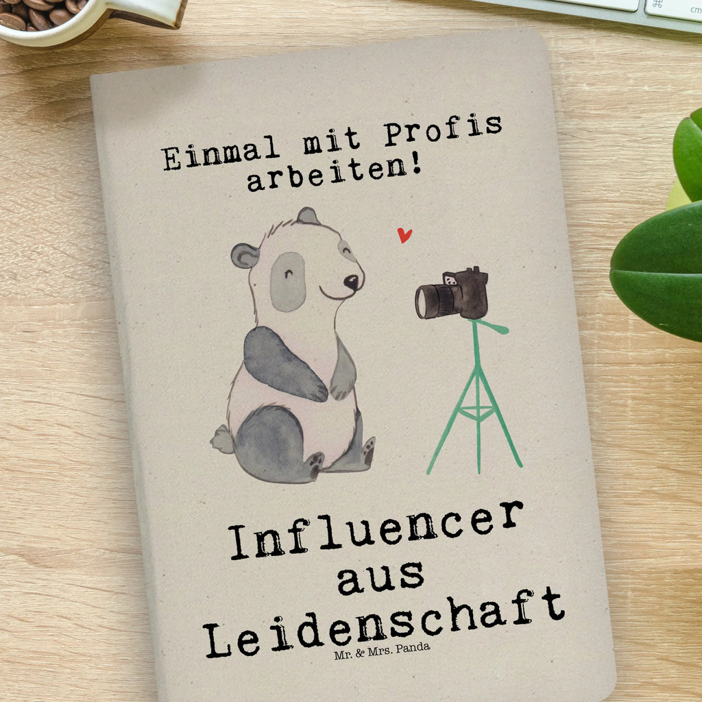 Cotton notebook Influencer passion address book, notepad, notebook, sketchbook, diary, entry book, notes, journal, writing book, gift, gift idea, best, farewell gift, passing exam, anniversary, retirement, promotion, job start, sayings, funny, profession