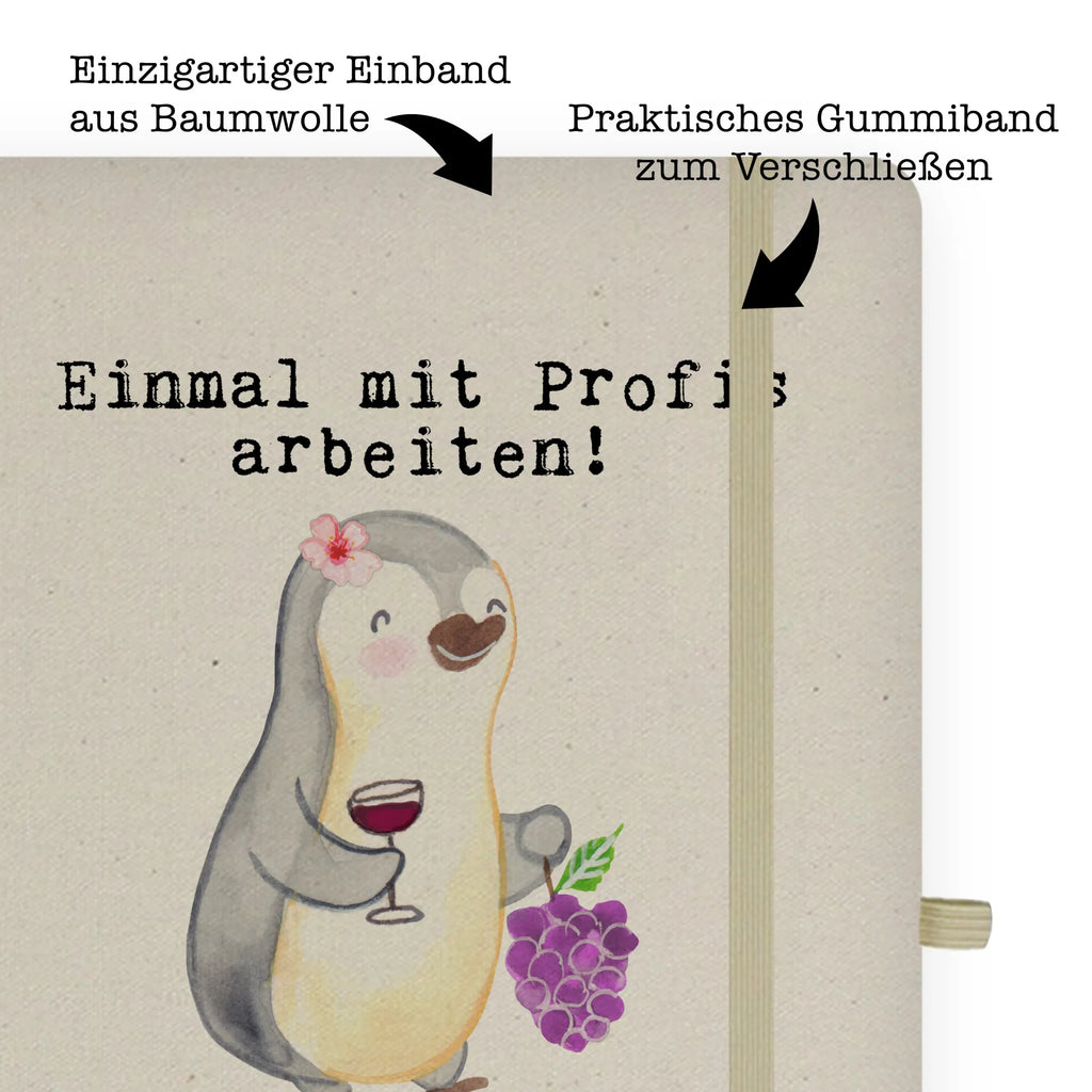 Cotton notebook Female winemaker Passion diary, writing book, notebook, journal, address book, notes, notepad, entry book, sketchbook, gift, gift idea, best, farewell gift, passing exam, anniversary, retirement, promotion, job start, sayings, funny, profession