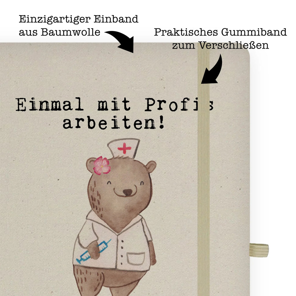 Bawełniany notatnik DIN A4 lekarka pasja Zawód, Wykształcenie, Jubileusz, Pożegnanie, Emerytura, Kolega, Koleżanka, Prezent, Dawać, Pracownik, Współpracownik, Firma, Dziękuję, Dziękuję bardzo