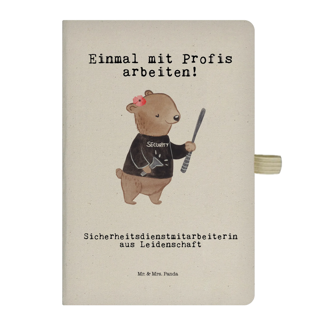 Cotton notebook Security Service Employee Passion writing book, diary, notepad, notebook, sketchbook, entry book, notes, address book, journal, gift, gift idea, best, farewell gift, passing exam, anniversary, retirement, promotion, job start, sayings, funny, profession