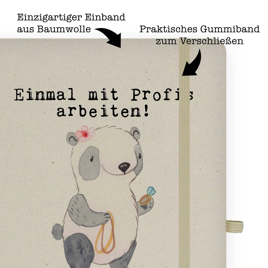 Cotton notebook Jeweler Passion sketchbook, notebook, notes, diary, entry book, notepad, address book, writing book, journal, gift, gift idea, best, farewell gift, passing exam, anniversary, retirement, promotion, job start, sayings, funny, profession