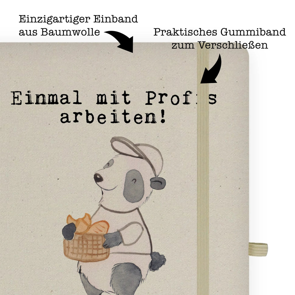 Bawełniany notes DIN A5 Sprzedawca w piekarni Pasja Notizen, Eintragebuch, Tagebuch, Notizblock, Adressbuch, Journal, Kladde, Skizzenbuch, Notizheft, Schreibbuch, Schreibheft, Beruf, Ausbildung, Jubiläum, Abschied, Rente, Kollege, Kollegin, Geschenk, Schenken, Arbeitskollege, Mitarbeiter, Firma, Danke, Dankeschön, Bäckereifachverkäufer, Backwarenverkäufer, Bäckerei, Backstube, Bäckerladen, Brotmanufaktur