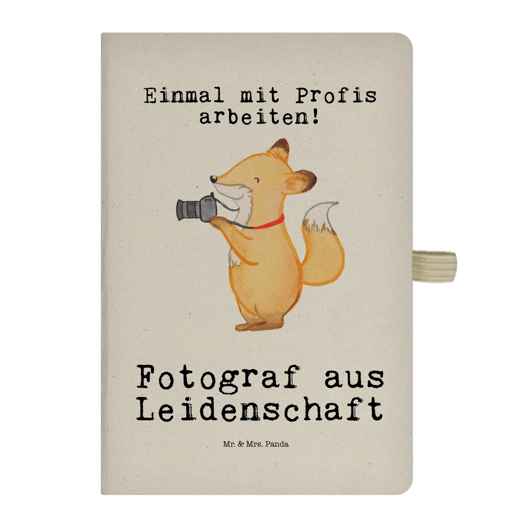 Bawełniany notes DIN A5 Fotograf pasja Zawód, Wykształcenie, Jubileusz, Pożegnanie, Emerytura, Kolega, Koleżanka, Prezent, Dawać, Pracownik, Współpracownik, Firma, Dziękuję, Dziękuję bardzo