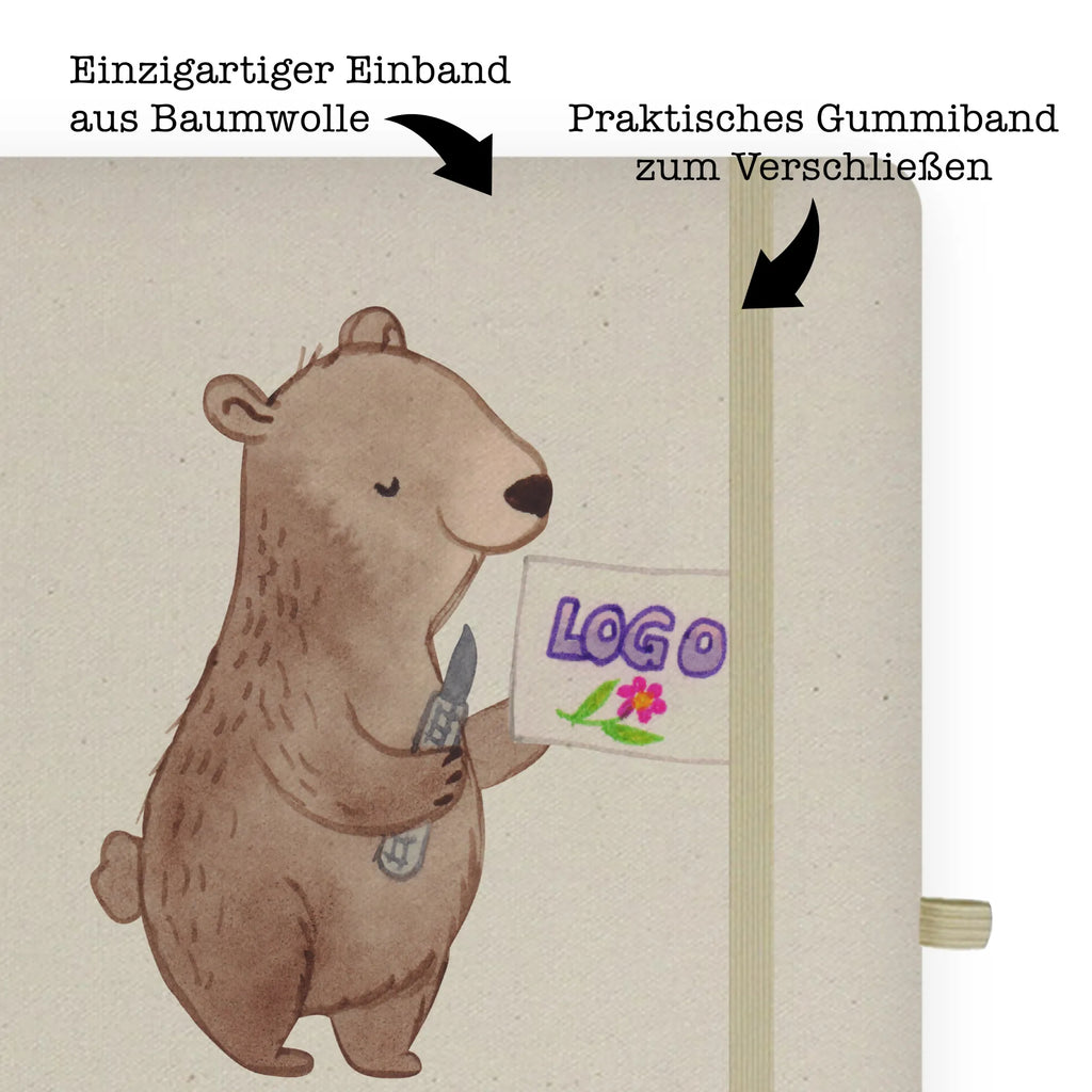 Cotton notebook Advertising Technician Heart journal, address book, notebook, notepad, writing book, entry book, diary, sketchbook, notes, gift, gift idea, best, farewell gift, passing exam, anniversary, retirement, promotion, job start, sayings, funny, profession