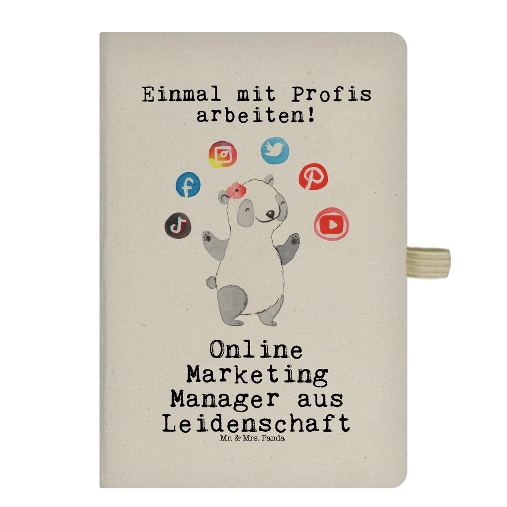 DIN A6 Baumwoll Notizbuch Online Marketing Manager aus Leidenschaft Notizen, Eintragebuch, Tagebuch, Notizblock, Adressbuch, Journal, Kladde, Skizzenbuch, Notizheft, Schreibbuch, Schreibheft, Beruf, Ausbildung, Jubiläum, Abschied, Rente, Kollege, Kollegin, Geschenk, Schenken, Arbeitskollege, Mitarbeiter, Firma, Danke, Dankeschön, Online Marketing, Manager, Marketingmanager, Influencer Marketing, Digital Marketing