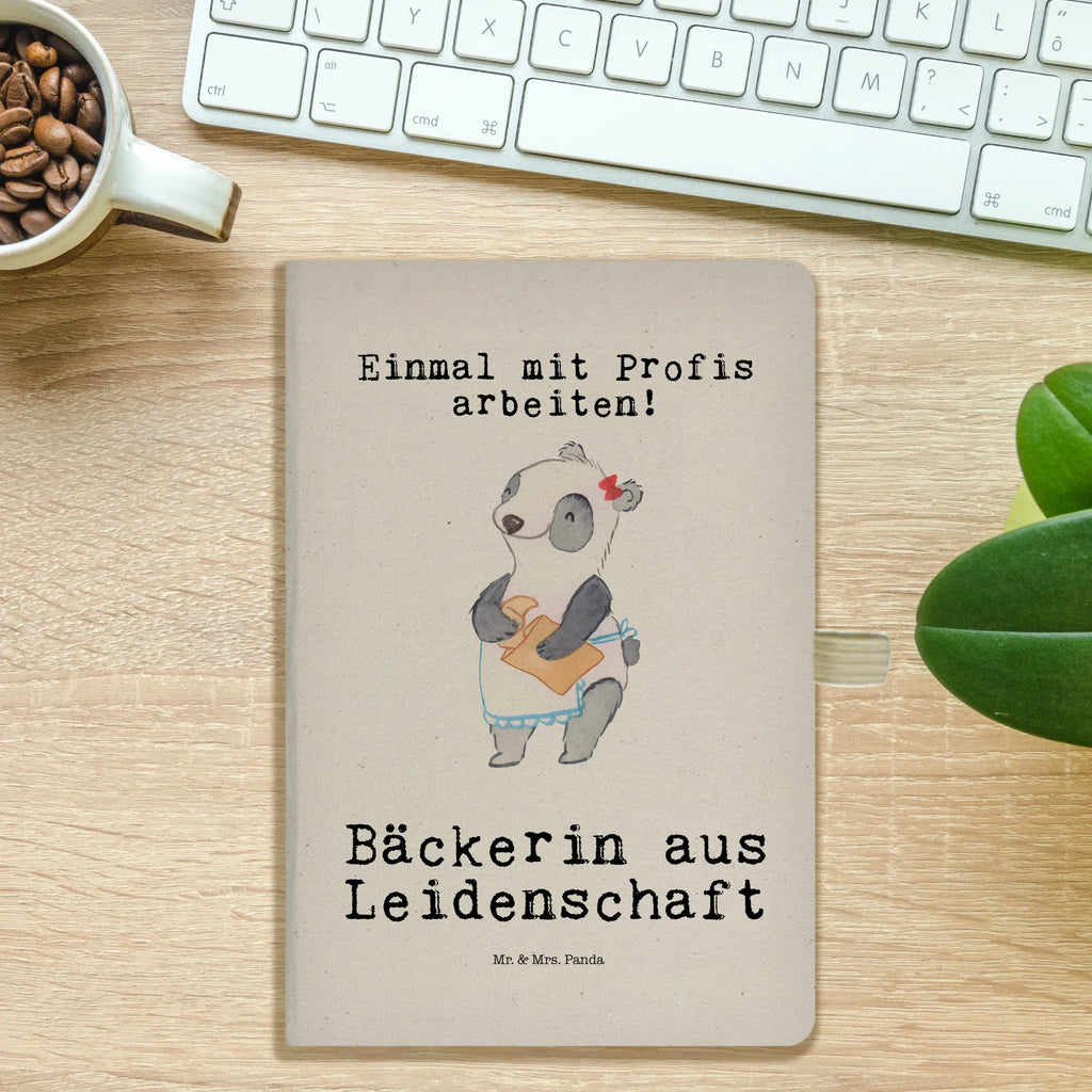 Bawełniany notes DIN A5 piekarka pasja Notizen, Eintragebuch, Tagebuch, Notizblock, Adressbuch, Journal, Kladde, Skizzenbuch, Notizheft, Schreibbuch, Schreibheft, Beruf, Ausbildung, Jubiläum, Abschied, Rente, Kollege, Kollegin, Geschenk, Schenken, Arbeitskollege, Mitarbeiter, Firma, Danke, Dankeschön, Bäckerin, Konditorin, Brotbäckerin, Bäckerei, Backstube, Bäckerladen, Brotmanufaktur