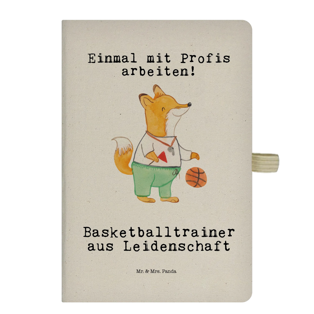 Cotton notebook Basketball coach Passion sketchbook, journal, entry book, notepad, writing book, address book, notebook, notes, diary, gift, gift idea, best, farewell gift, passing exam, anniversary, retirement, promotion, job start, sayings, funny, profession