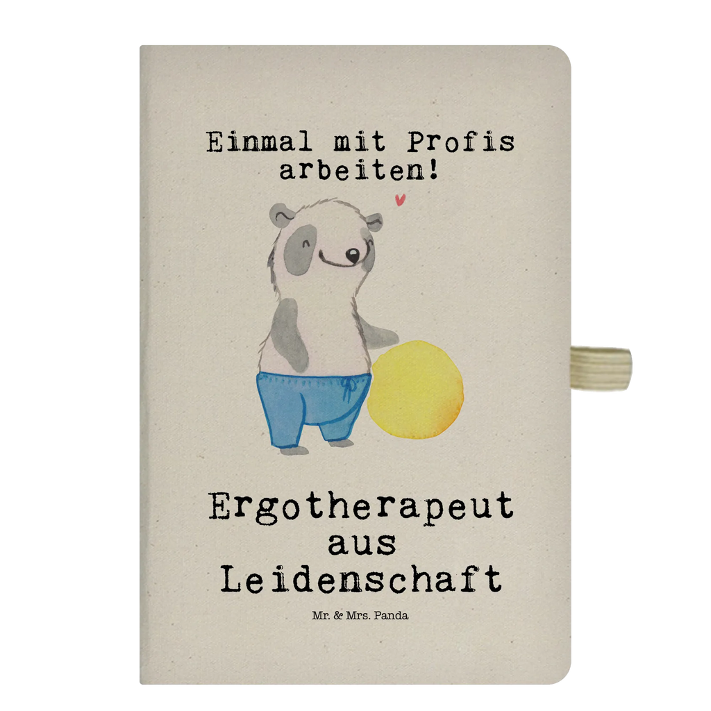 Cotton notebook Occupational Therapist Passion writing book, entry book, notepad, journal, address book, notebook, diary, notes, sketchbook, gift, gift idea, best, farewell gift, passing exam, anniversary, retirement, promotion, job start, sayings, funny, profession