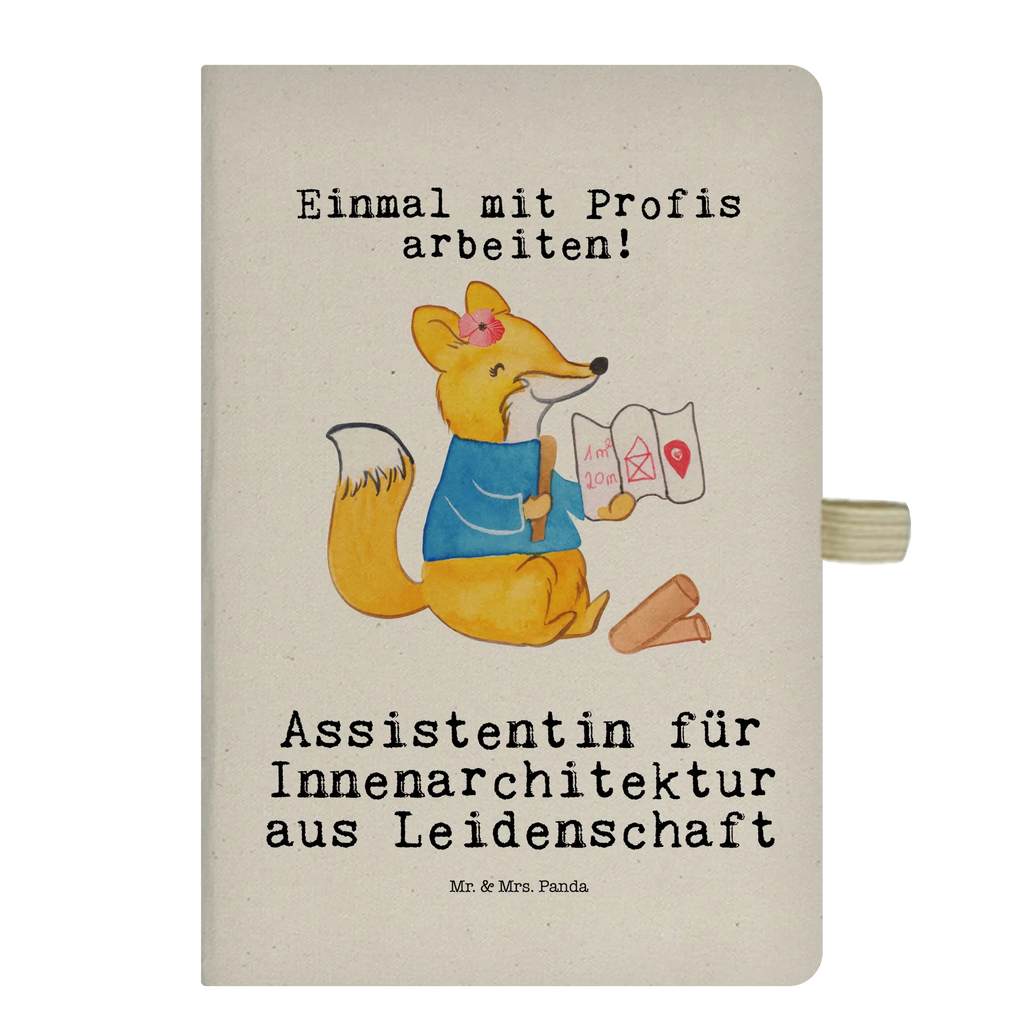 Bawełniany notes DIN A5 Asystentka ds. projektowania wnętrz Pasja Notizen, Eintragebuch, Tagebuch, Notizblock, Adressbuch, Journal, Kladde, Skizzenbuch, Notizheft, Schreibbuch, Schreibheft, Beruf, Ausbildung, Jubiläum, Abschied, Rente, Kollege, Kollegin, Geschenk, Schenken, Arbeitskollege, Mitarbeiter, Firma, Danke, Dankeschön