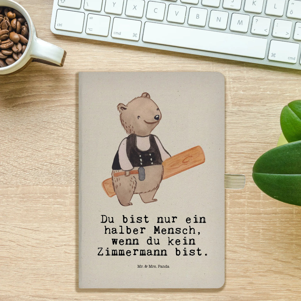 Cotton notebook Carpenter Heart notepad, notes, writing book, address book, diary, notebook, sketchbook, entry book, journal, gift, gift idea, best, farewell gift, passing exam, anniversary, retirement, promotion, job start, sayings, funny, profession