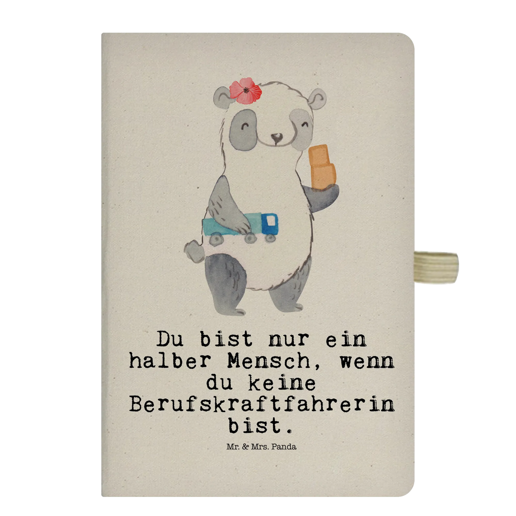 Cotton notebook professional driver heart notepad, journal, entry book, writing book, address book, sketchbook, notes, notebook, diary, gift, gift idea, best, farewell gift, passing exam, anniversary, retirement, promotion, job start, sayings, funny, profession