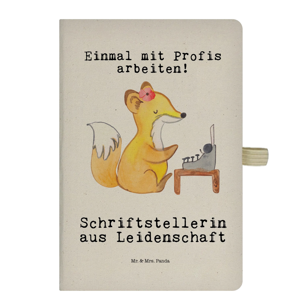 Bawełniany notatnik DIN A4 pisarka Pasja Zawód, Wykształcenie, Jubileusz, Pożegnanie, Emerytura, Kolega, Koleżanka, Prezent, Dawać, Pracownik, Współpracownik, Firma, Dziękuję, Dziękuję bardzo