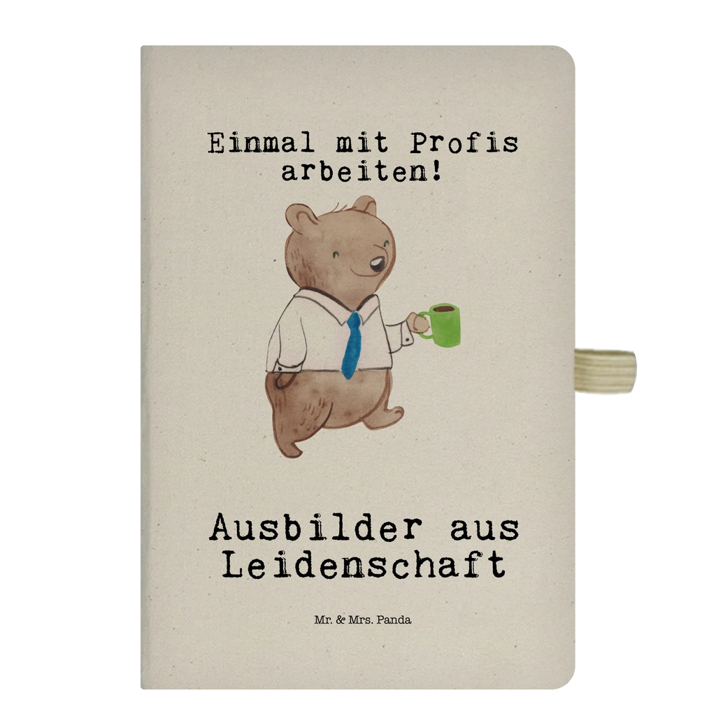 Bawełniany notatnik DIN A4 Instruktor Pasja Zawód, Wykształcenie, Jubileusz, Pożegnanie, Emerytura, Kolega, Koleżanka, Prezent, Dawać, Pracownik, Współpracownik, Firma, Dziękuję, Dziękuję bardzo