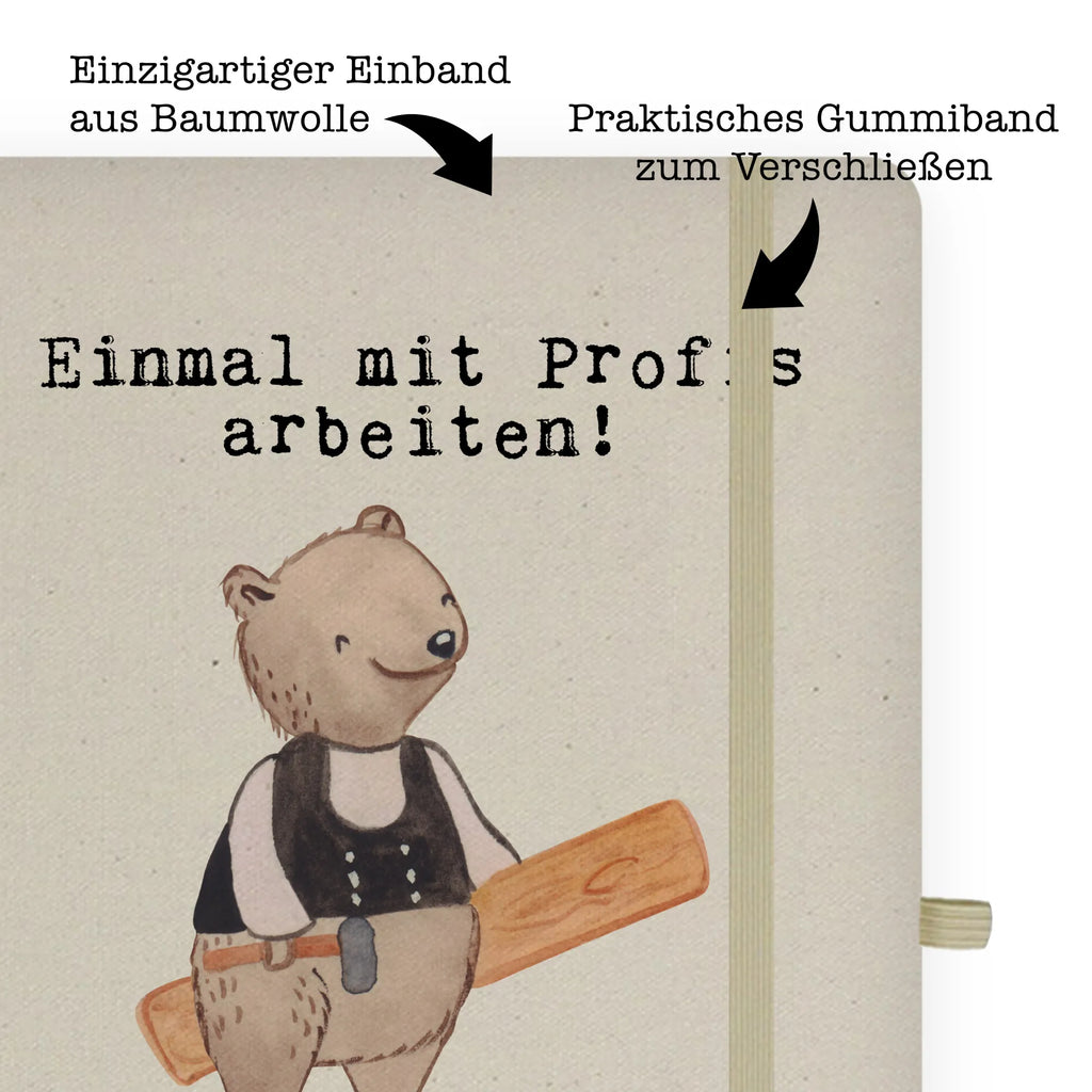 Cotton notebook Carpenter Passion notes, diary, writing book, address book, entry book, notepad, journal, notebook, sketchbook, gift, gift idea, best, farewell gift, passing exam, anniversary, retirement, promotion, job start, sayings, funny, profession