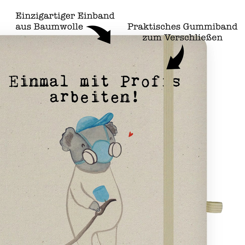 Cotton notebook Painter Passion notebook, notepad, journal, entry book, writing book, sketchbook, diary, address book, notes, gift, gift idea, best, farewell gift, passing exam, anniversary, retirement, promotion, job start, sayings, funny, profession