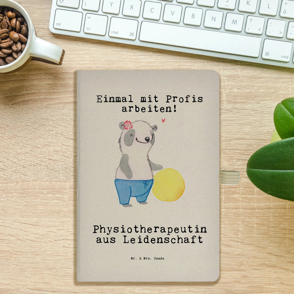 Cotton notebook Physiotherapist Passion entry book, journal, sketchbook, notepad, diary, address book, notes, writing book, notebook, gift, gift idea, best, farewell gift, passing exam, anniversary, retirement, promotion, job start, sayings, funny, profession