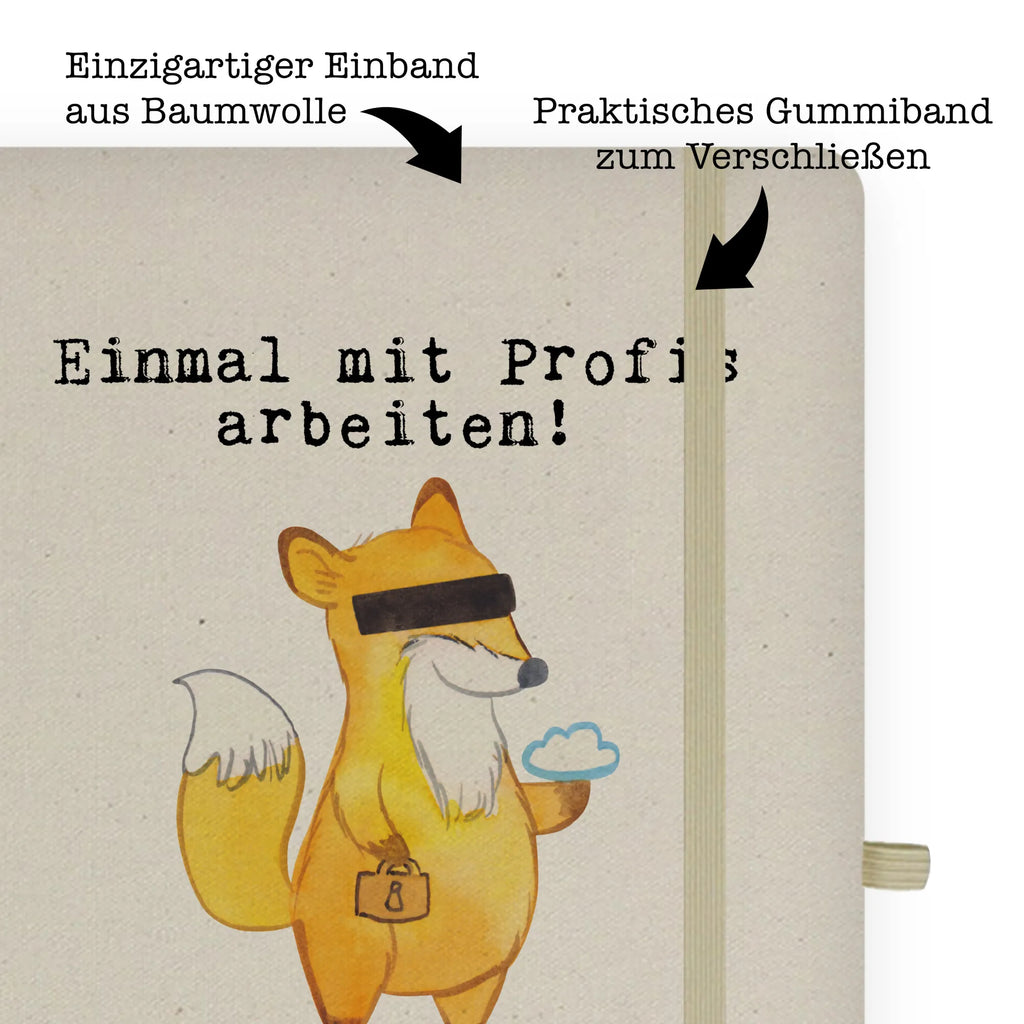 Cotton notebook Data Protection Officer passion journal, diary, sketchbook, address book, entry book, writing book, notes, notepad, notebook, gift, gift idea, best, farewell gift, passing exam, anniversary, retirement, promotion, job start, sayings, funny, profession