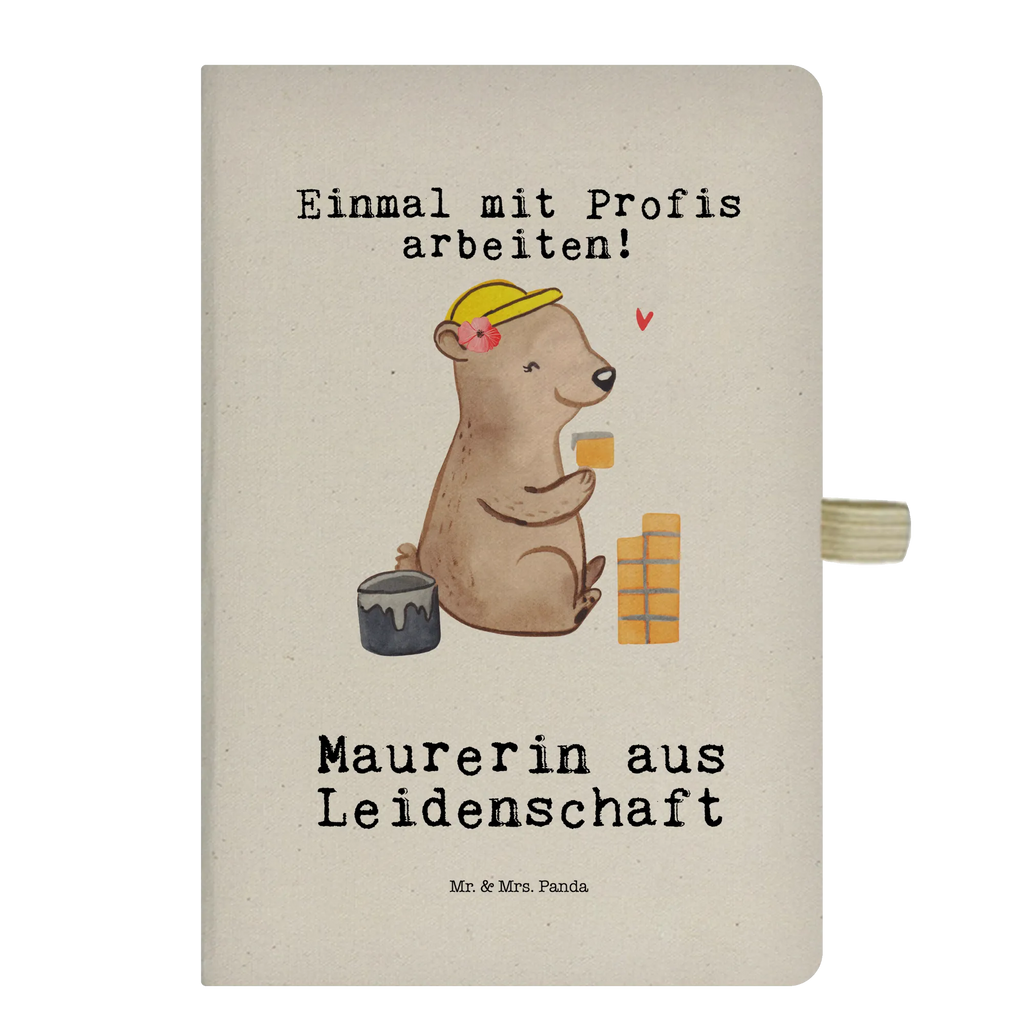 Cotton notebook bricklayer Passion writing book, journal, entry book, notepad, notes, address book, sketchbook, diary, notebook, gift, gift idea, best, farewell gift, passing exam, anniversary, retirement, promotion, job start, sayings, funny, profession