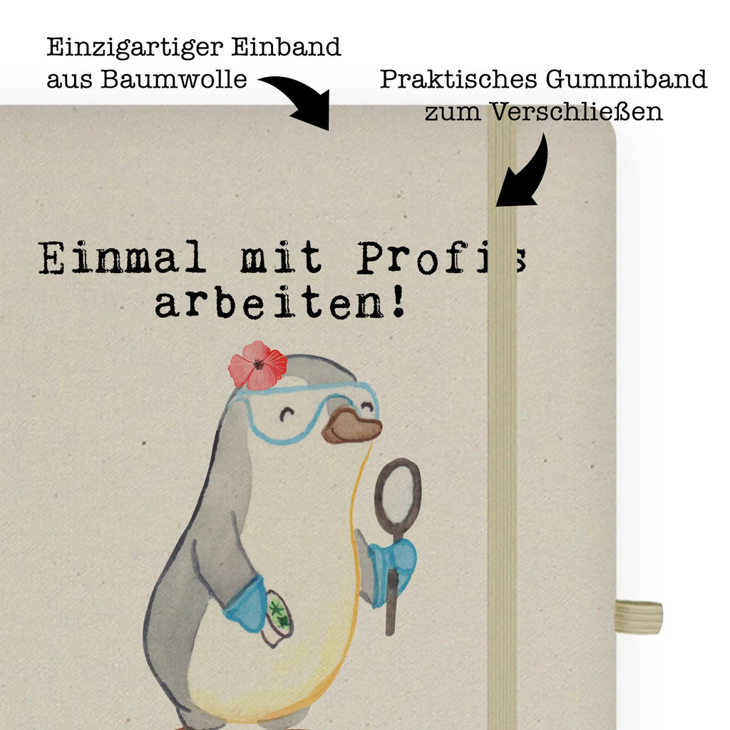 Cotton notebook female scientist Passion address book, notepad, writing book, entry book, journal, sketchbook, notes, diary, notebook, gift, gift idea, best, farewell gift, passing exam, anniversary, retirement, promotion, job start, sayings, funny, profession