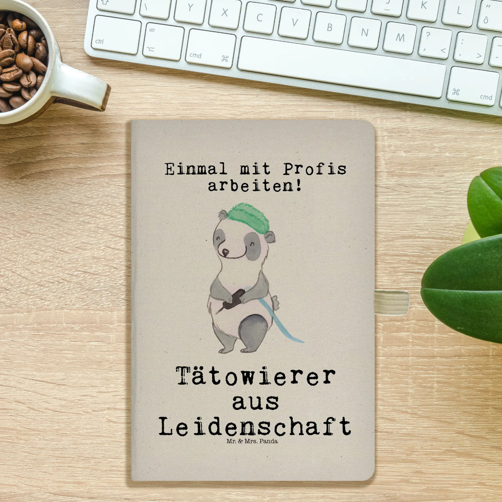 Cotton notebook Tattoo Artist Passion diary, entry book, notebook, notepad, writing book, journal, notes, address book, sketchbook, gift, gift idea, best, farewell gift, passing exam, anniversary, retirement, promotion, job start, sayings, funny, profession