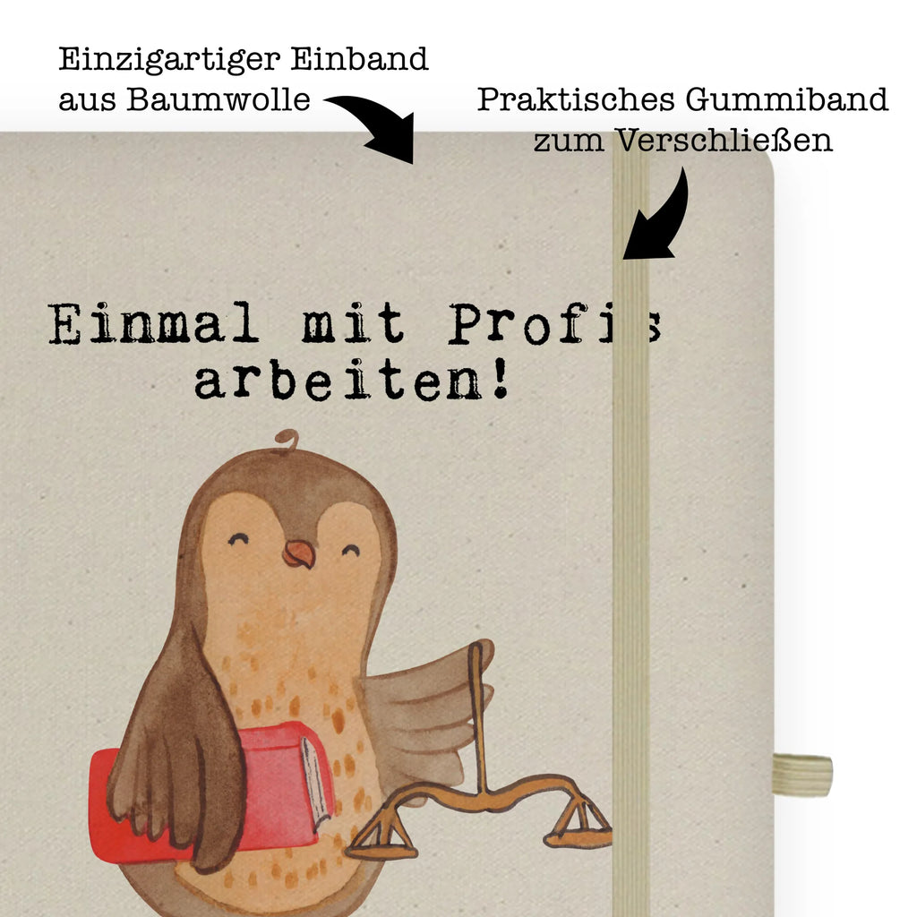 Bawełniany notatnik DIN A4 prawnik Pasja Zawód, Wykształcenie, Jubileusz, Pożegnanie, Emerytura, Kolega, Koleżanka, Prezent, Dawać, Pracownik, Współpracownik, Firma, Dziękuję, Dziękuję bardzo