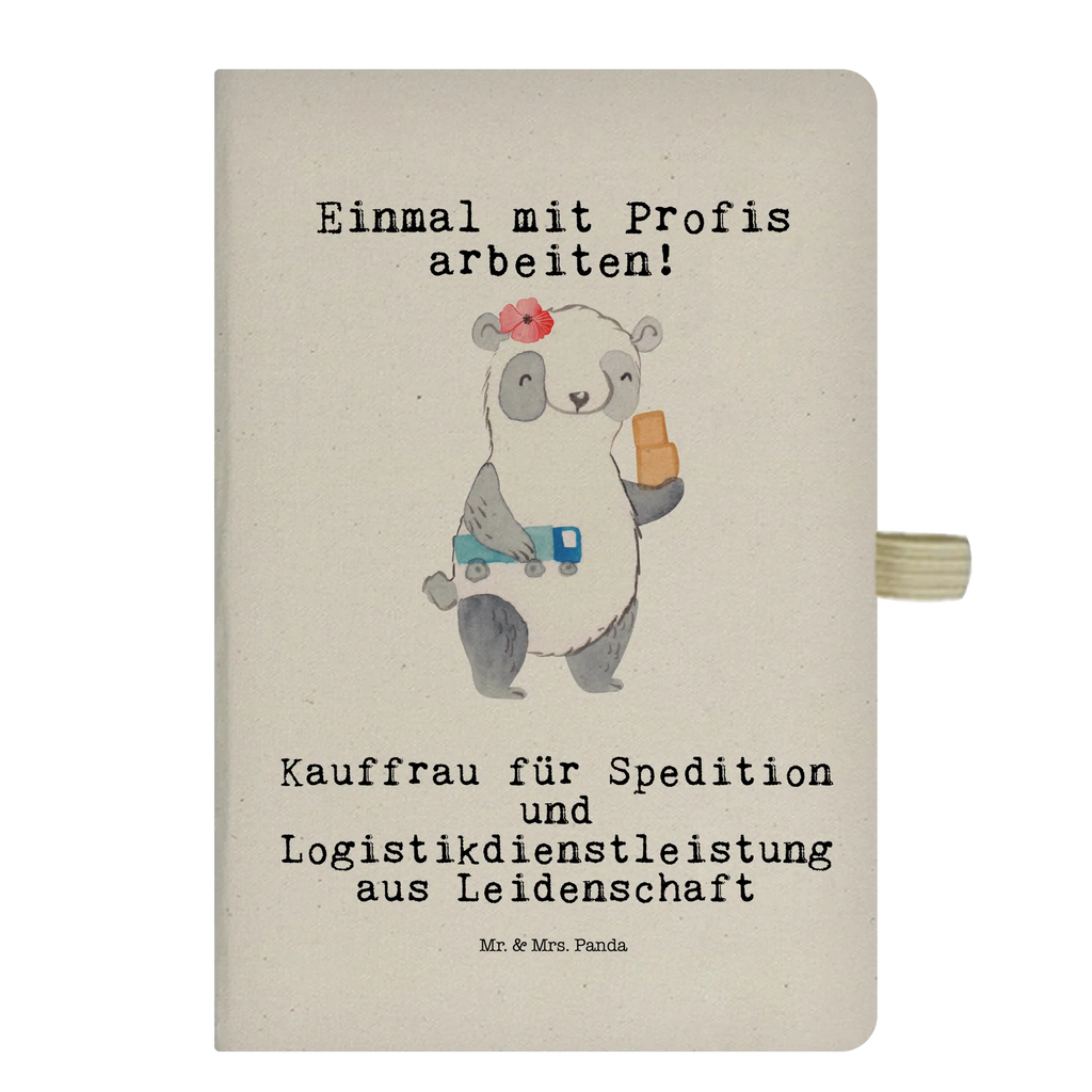 Bawełniany notatnik DIN A4 Specjalistka ds. spedycji i usług logistycznych pasja Zawód, Wykształcenie, Jubileusz, Pożegnanie, Emerytura, Kolega, Koleżanka, Prezent, Dawać, Pracownik, Współpracownik, Firma, Dziękuję, Dziękuję bardzo