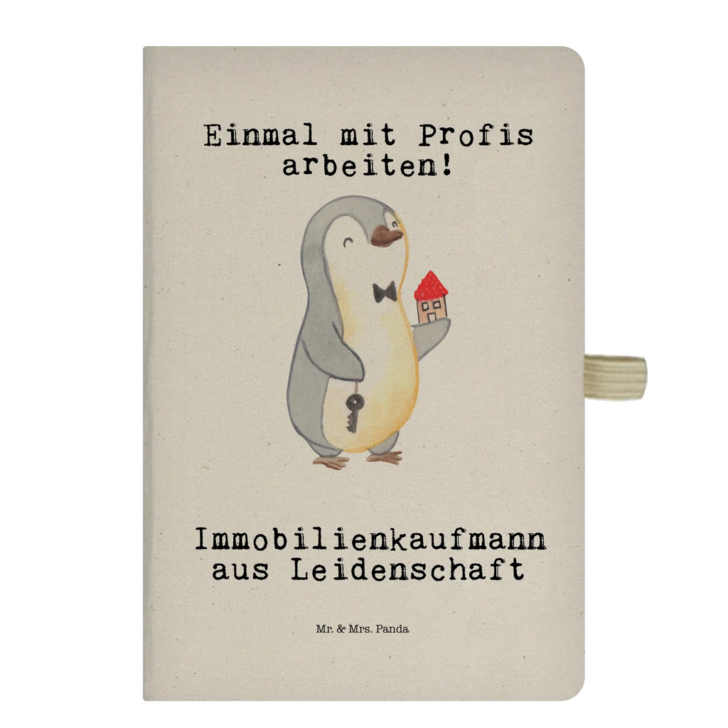 Cotton notebook Real estate agent passion sketchbook, entry book, writing book, notebook, journal, address book, notepad, diary, notes, gift, gift idea, best, farewell gift, passing exam, anniversary, retirement, promotion, job start, sayings, funny, profession