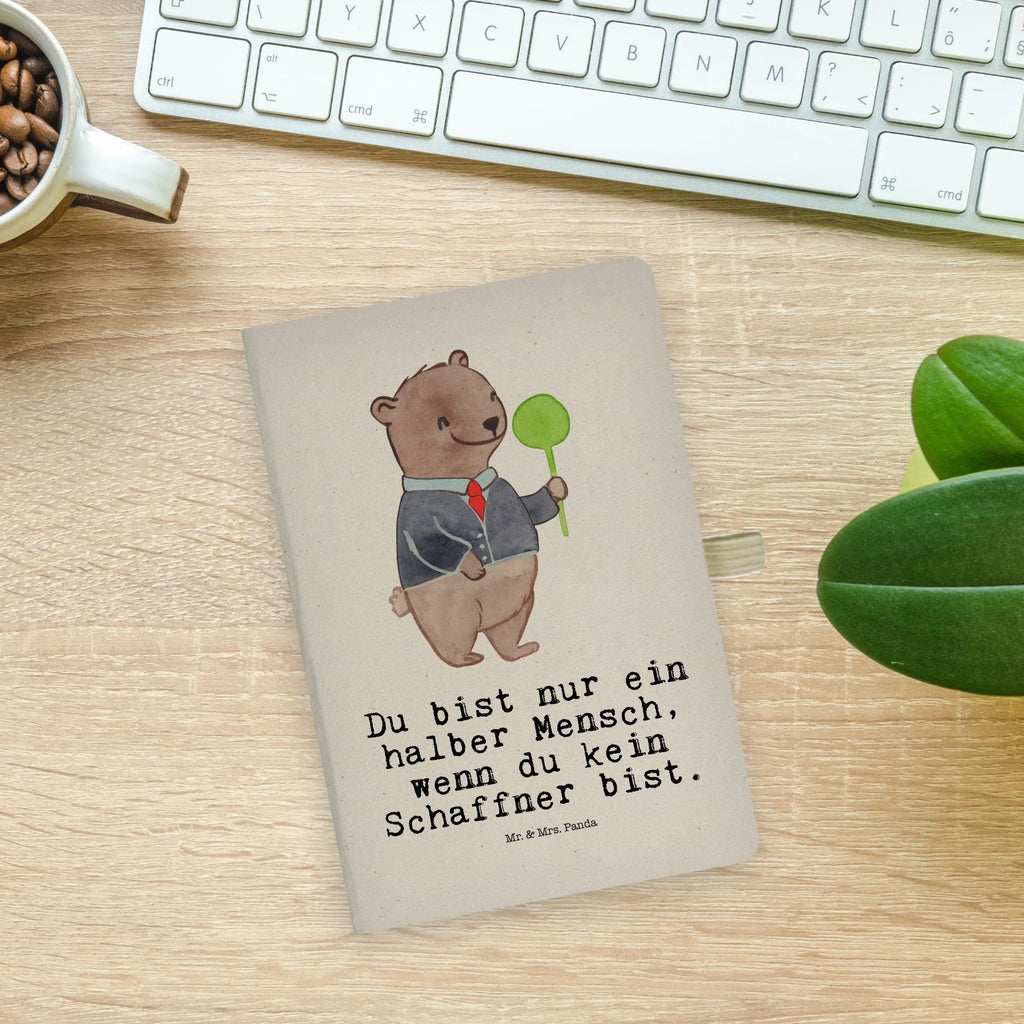 Cotton notebook Conductor Heart notebook, writing book, address book, notepad, entry book, notes, sketchbook, diary, journal, gift, gift idea, best, farewell gift, passing exam, anniversary, retirement, promotion, job start, sayings, funny, profession