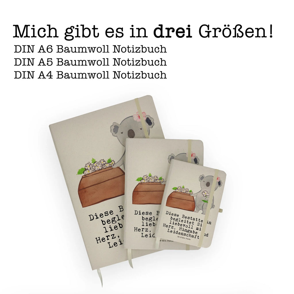 Cotton notebook undertaker heart writing book, address book, notebook, journal, sketchbook, notepad, notes, diary, entry book, gift, gift idea, best, farewell gift, passing exam, anniversary, retirement, promotion, job start, sayings, funny, profession