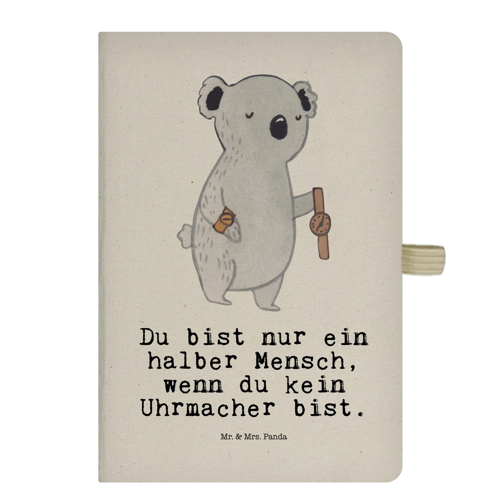 Cotton notebook watchmaker heart address book, journal, writing book, entry book, notepad, notebook, sketchbook, notes, diary, gift, gift idea, best, farewell gift, passing exam, anniversary, retirement, promotion, job start, sayings, funny, profession