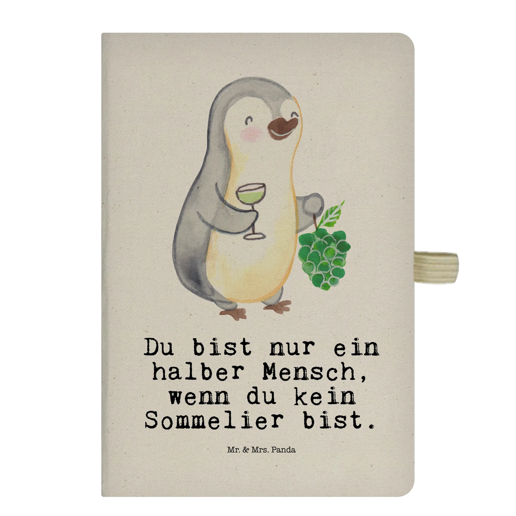 Cotton notebook Sommelier heart notepad, address book, diary, writing book, journal, entry book, notebook, sketchbook, notes, gift, gift idea, best, farewell gift, passing exam, anniversary, retirement, promotion, job start, sayings, funny, profession