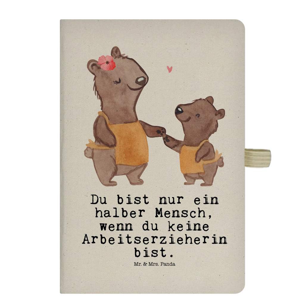 Cotton notebook Work Educator Heart notepad, notebook, entry book, writing book, address book, journal, notes, diary, sketchbook, gift, gift idea, best, farewell gift, passing exam, anniversary, retirement, promotion, job start, sayings, funny, profession