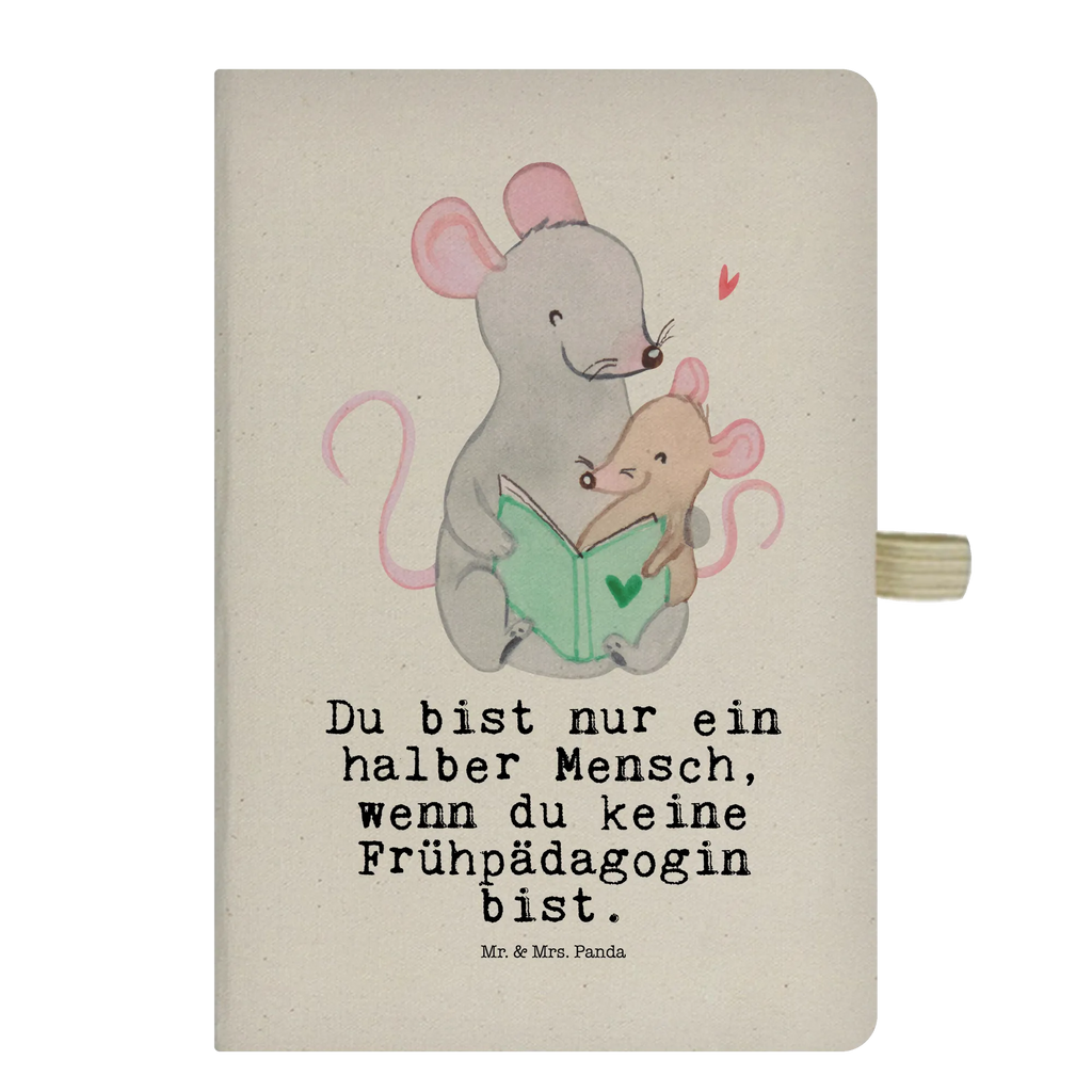 Bawełniany notatnik DIN A4 nauczycielka przedszkolna serce Zawód, Wykształcenie, Jubileusz, Pożegnanie, Emerytura, Kolega, Koleżanka, Prezent, Dawać, Pracownik, Współpracownik, Firma, Dziękuję, Dziękuję bardzo