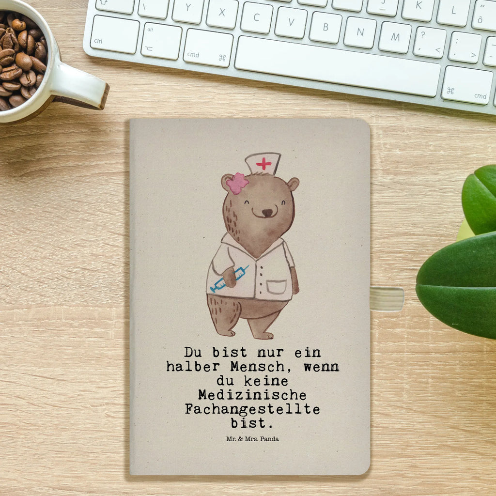 Cotton notebook Medical Assistant heart diary, notepad, writing book, journal, notebook, address book, sketchbook, entry book, notes, gift, gift idea, best, farewell gift, passing exam, anniversary, retirement, promotion, job start, sayings, funny, profession