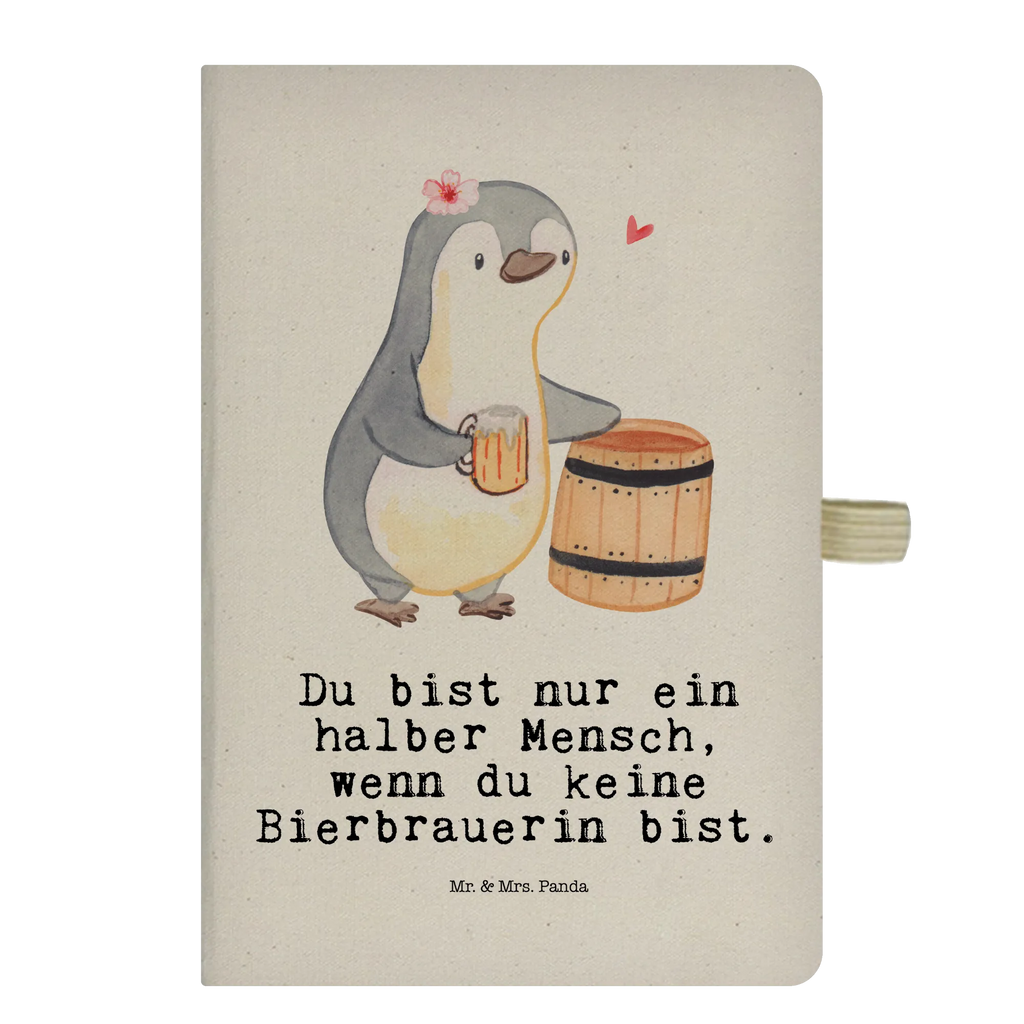 Bawełniany notes DIN A5 Browarniczka serce Zawód, Wykształcenie, Jubileusz, Pożegnanie, Emerytura, Kolega, Koleżanka, Prezent, Dawać, Pracownik, Współpracownik, Firma, Dziękuję, Dziękuję bardzo