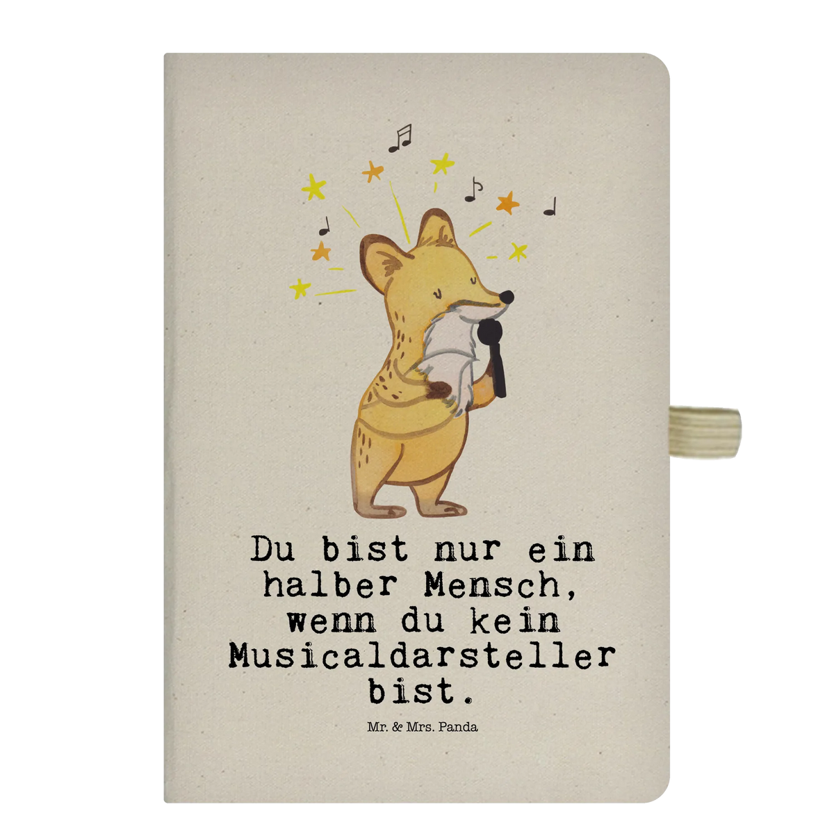 Cotton notebook Musical actor Heart notes, entry book, notepad, notebook, writing book, journal, address book, diary, sketchbook, gift, gift idea, best, farewell gift, passing exam, anniversary, retirement, promotion, job start, sayings, funny, profession