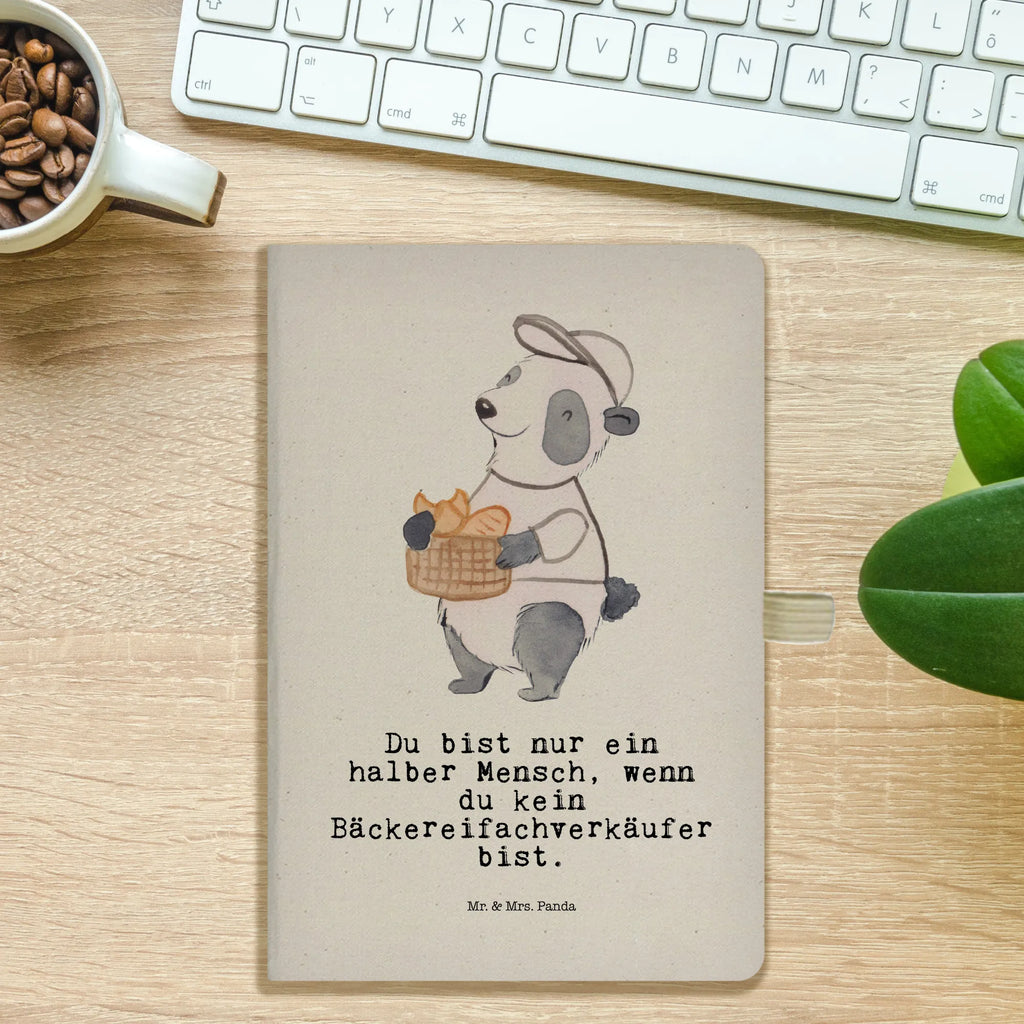 Cotton notebook Bakery Sales Specialist heart writing book, notepad, diary, address book, notebook, journal, sketchbook, notes, entry book, gift, gift idea, best, farewell gift, passing exam, anniversary, retirement, promotion, job start, sayings, funny, profession