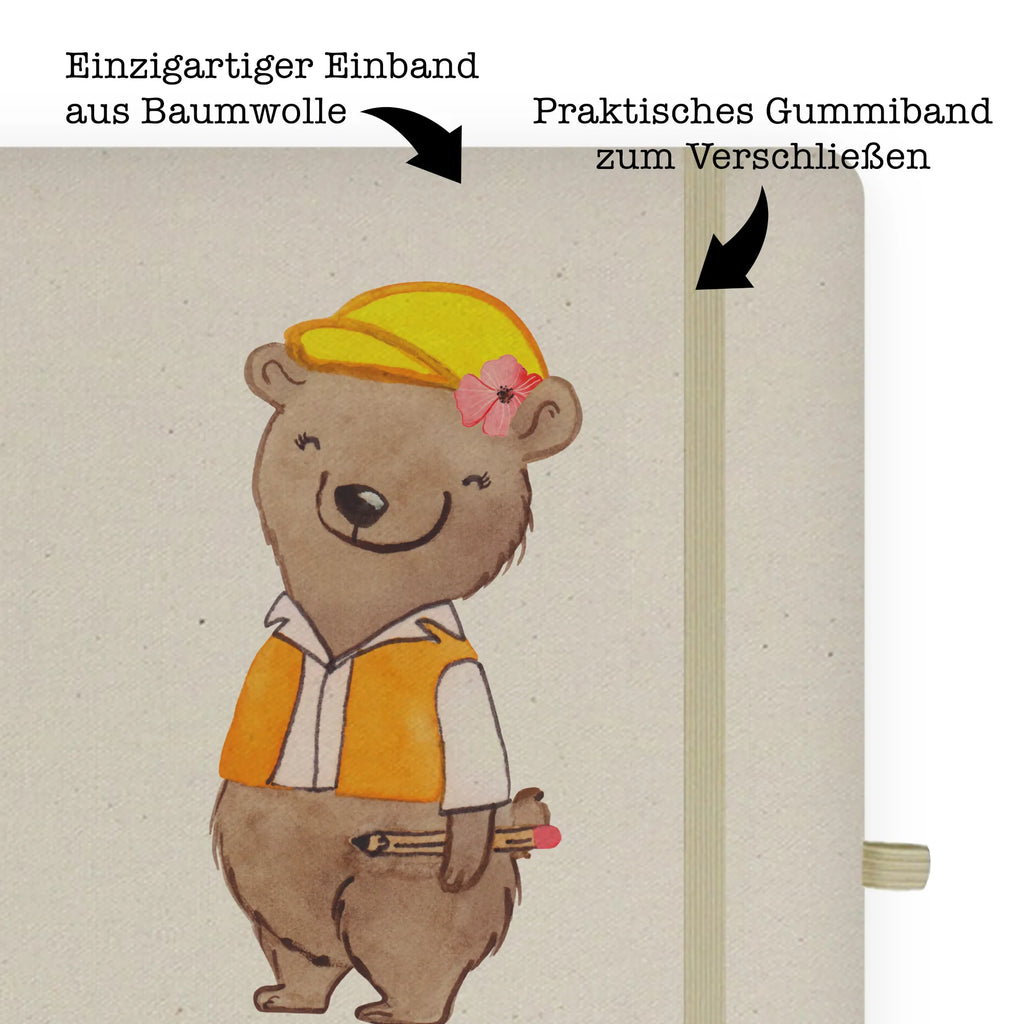 Cotton notebook Civil Engineer Heart entry book, notes, journal, notebook, notepad, writing book, sketchbook, diary, address book, gift, gift idea, best, farewell gift, passing exam, anniversary, retirement, promotion, job start, sayings, funny, profession