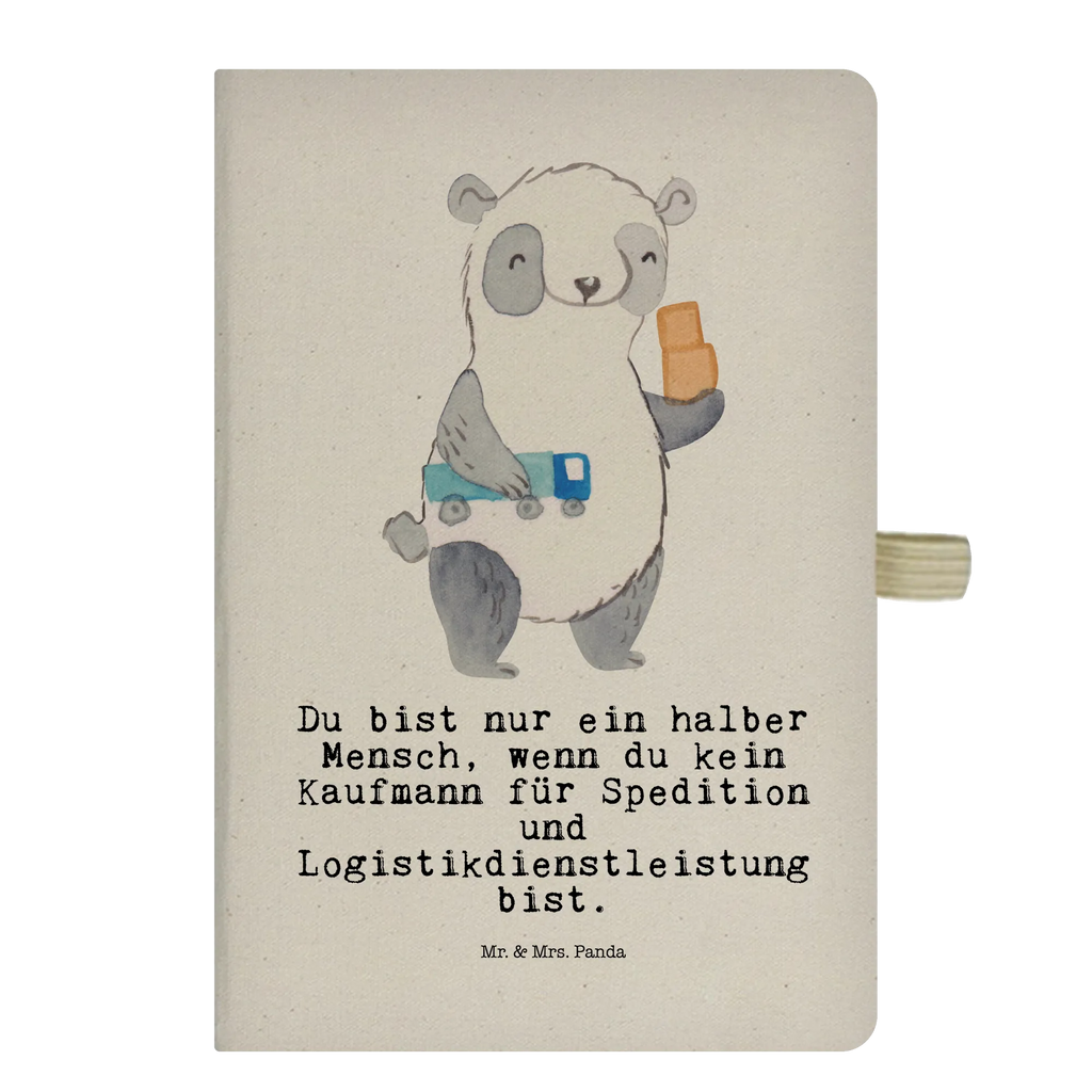 Bawełniany notes DIN A5 Kupiec spedycji i usług logistycznych serce Zawód, Wykształcenie, Jubileusz, Pożegnanie, Emerytura, Kolega, Koleżanka, Prezent, Dawać, Pracownik, Współpracownik, Firma, Dziękuję, Dziękuję bardzo